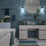 photo de la salle de bain du Chalet Archi