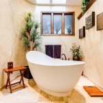 photo de la salle de bain du Chalet Cabin